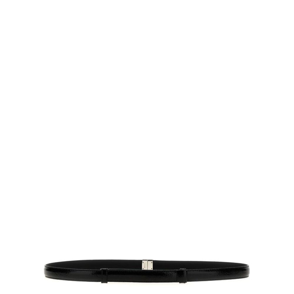 TOTEME Black Calfskin Regular Women's Belt - Picture 2 of 3